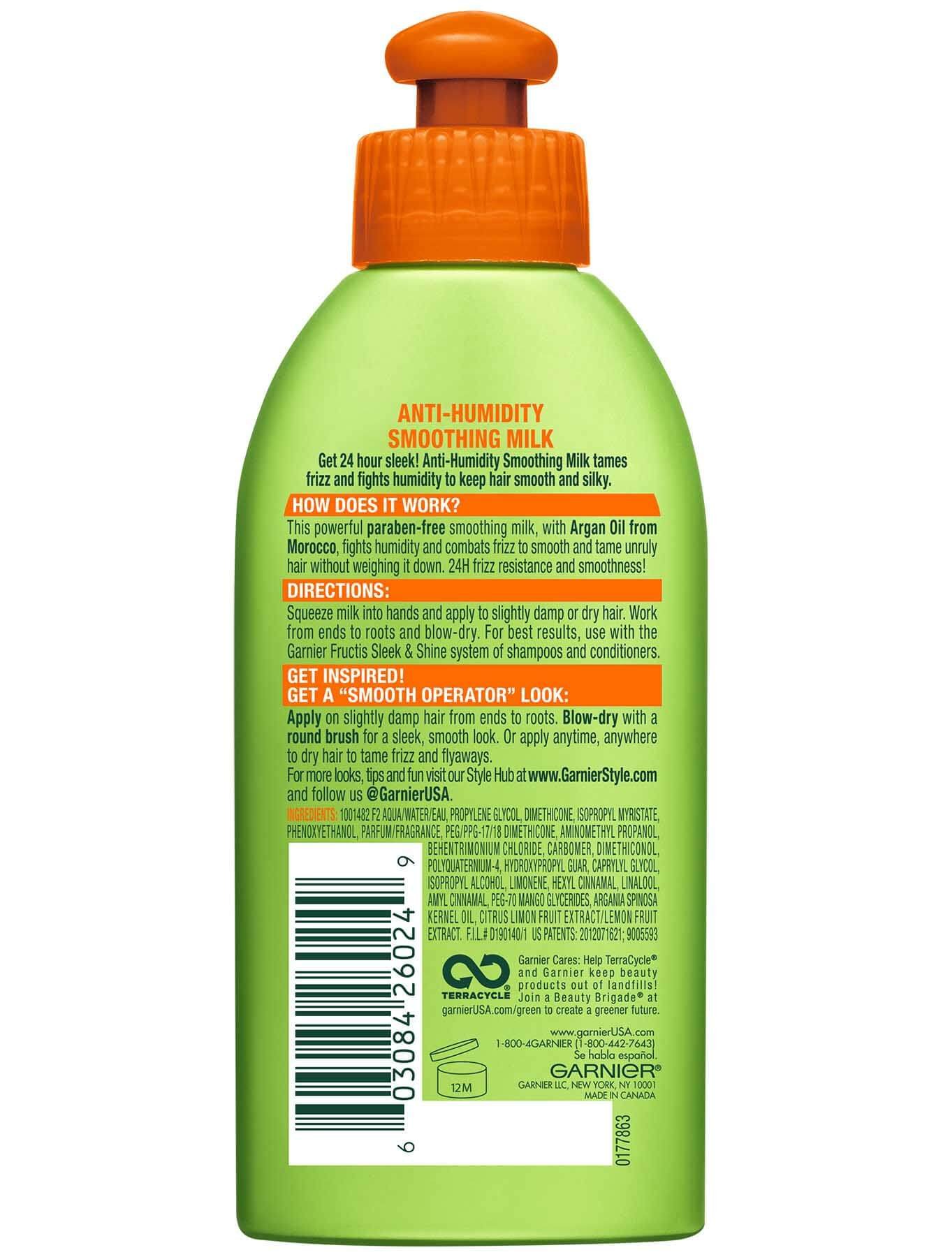 Back view of Anti-Humidity Smoothing Milk.